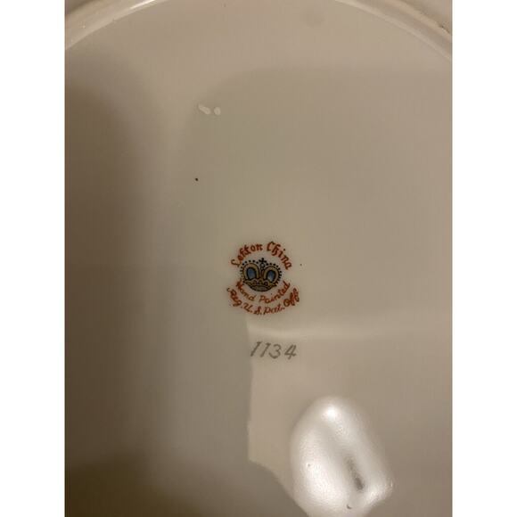 Vintage Lefton China #1134 Lot of Three Hand Painted Fruit Wall Plates - Picture 3 of 4